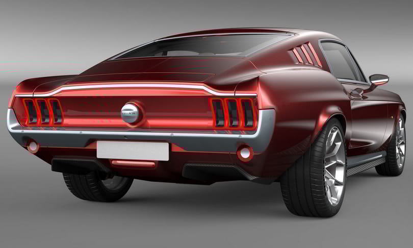 Régi Ford Mustangként támad az oroszok új izom-villanyautója