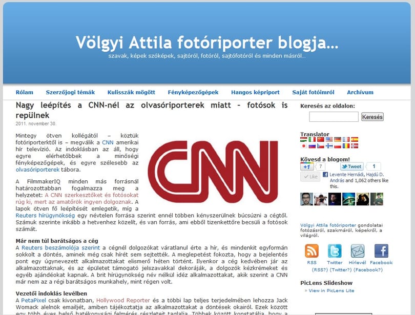 Leépít a CNN az olvasók ingyenes anyagai miatt