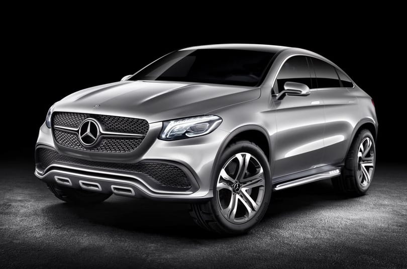 Hát itt a Mercedes válasza a BMW X6-ra