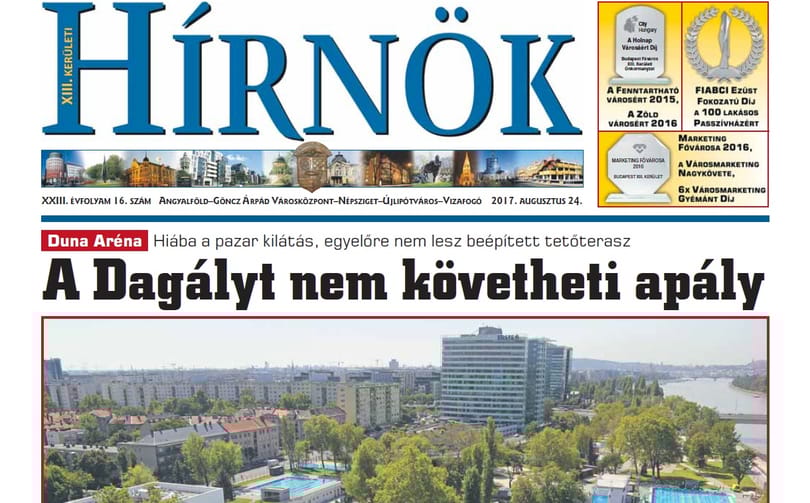 A XIII. kerület kimaxolta a címadást