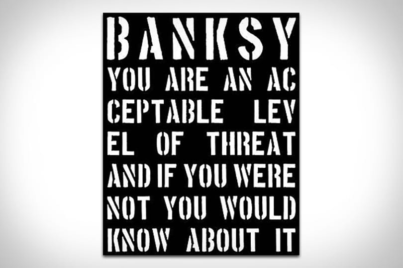 Elfogadható szintű fenyegetés: megjelent az új Banksy könyv