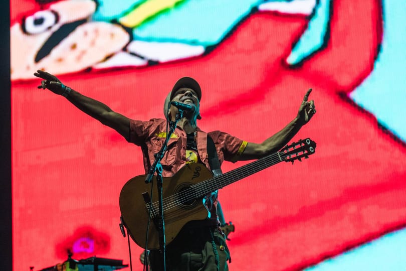 A menekültekért szólalt fel Manu Chao a Szigeten