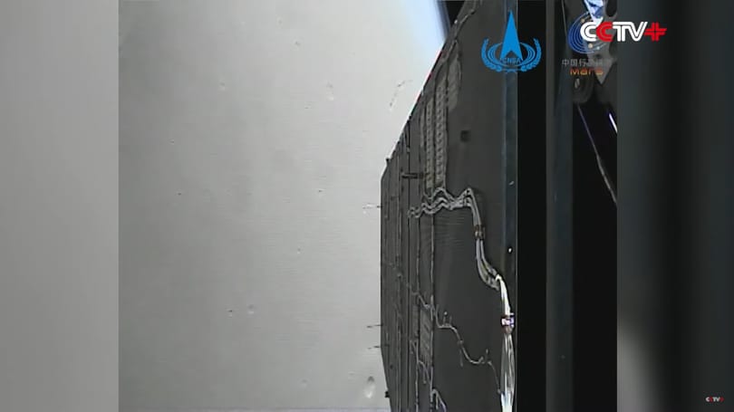 A kínaiak űrszondája videót küldött a Marsról – itt ön is megnézheti