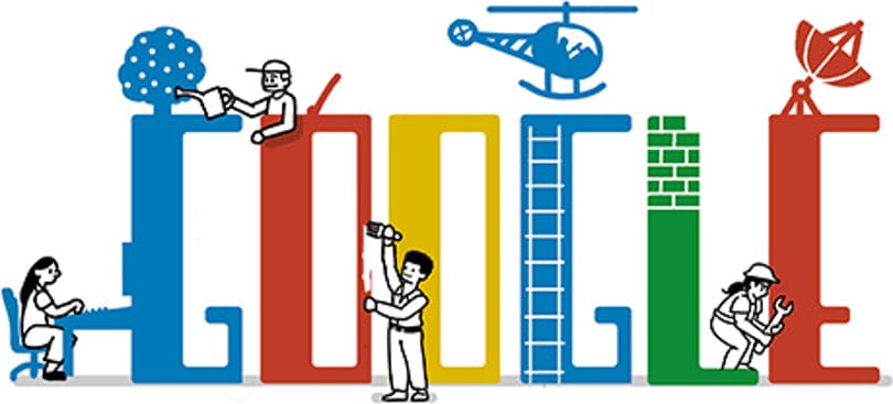 Így ünnepli a munkát a Google