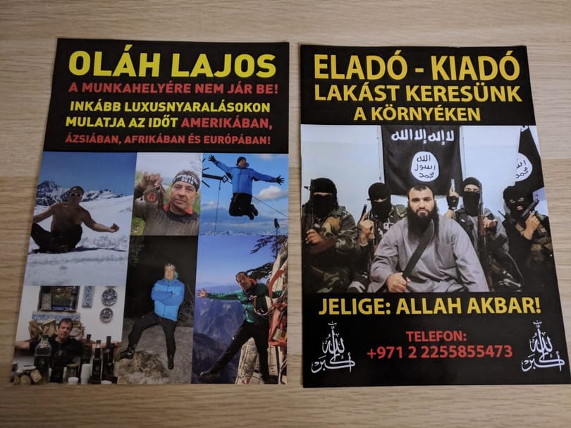 Az ISIS lakáskeresős szórólapjához hasonlón szidják Orbán ügyvédjének kihívóját