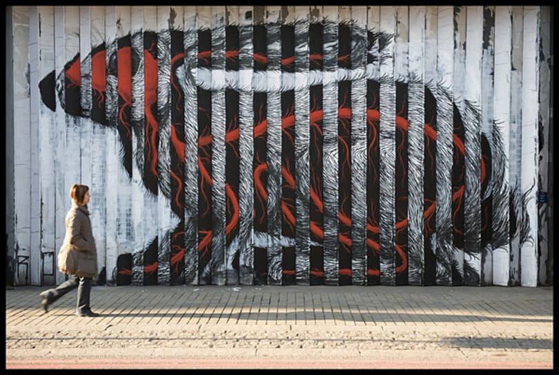Elképsztő graffiti