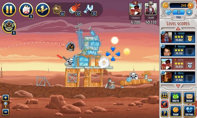 Már Facebookon is játszható az Angry Birds Star Wars