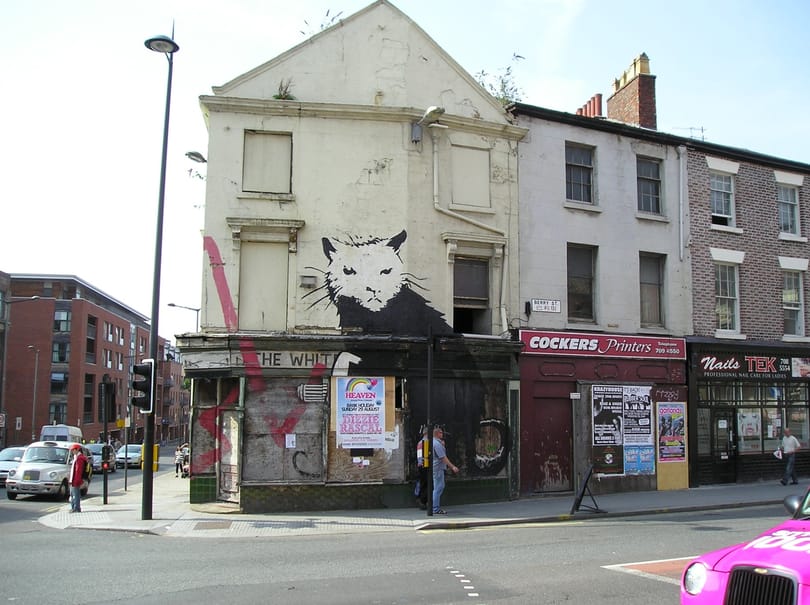 Egymilliárd forintért kelt el Banksy egyik leghíresebb műve