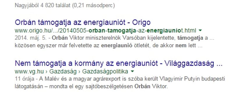 A Putyinnal lepaktáló Orbánt emlegették az EP-ben