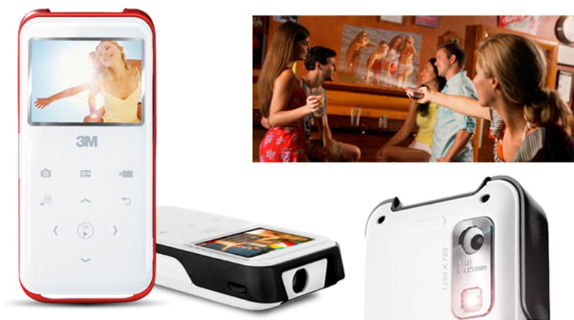Kipróbáltuk: 3M Camcoder Projector CP45 - fotózzunk a projektorral