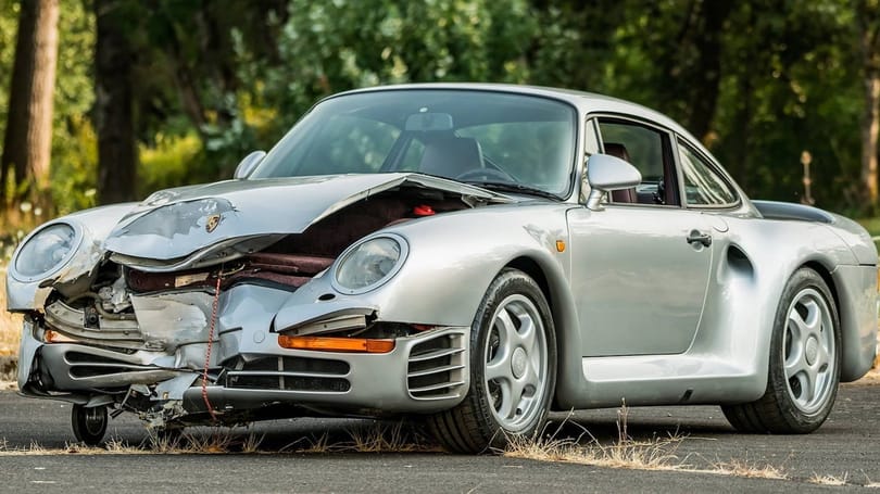 Miért ér egy ilyen Porsche roncsként is félmillió dollárt?