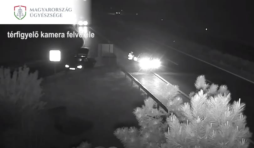Román táncosnőket raboltak ki az M5-ös autópályán – videó