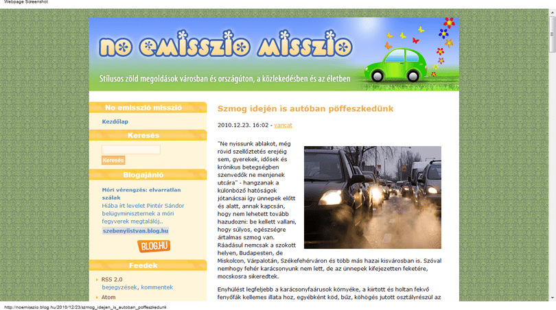 Ma már többet ér a kényelmünk, mint a létünk