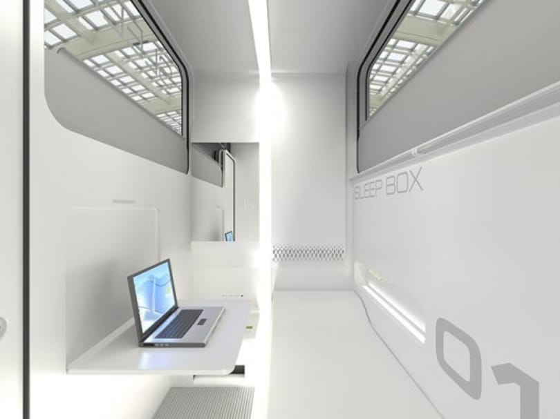 Luxus lakódobozok utazóknak - LCD TV és WiFi a kényelemért