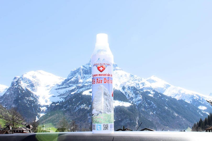 Ökológiai szégyendíjat kaphat a dobozos „alpesi levegő”