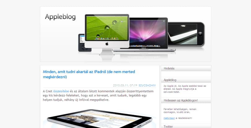 Mit lehet tudni az iPadról?