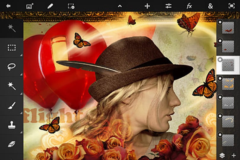 Photoshop applikáció tablethez, a megszállott grafikusoknak