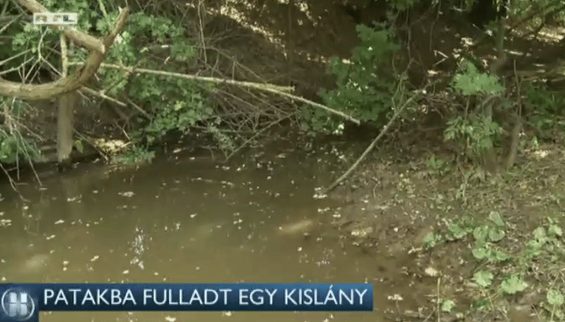 Patakba fulladt egy 3 éves kislány Bakonykútiban