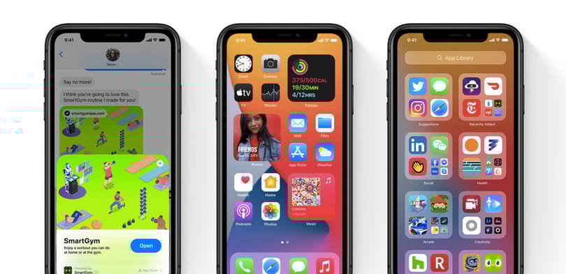 Nézze csak meg, milyen widgetek kerültek az iPhone-jára