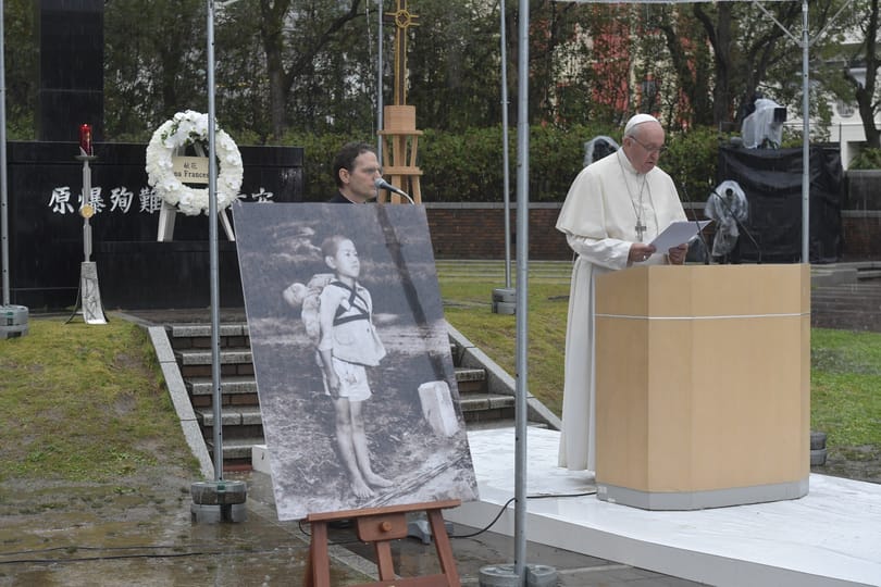 Nukleáris leszerelésre szólított fel Ferenc pápa