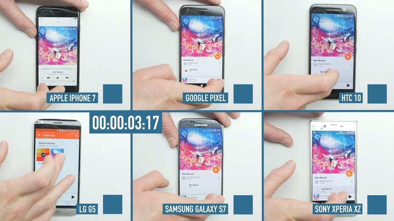 Most végre kiderül, melyik telefon a gyorsabb: közös sebességteszten 2016 legjobb mobiljai