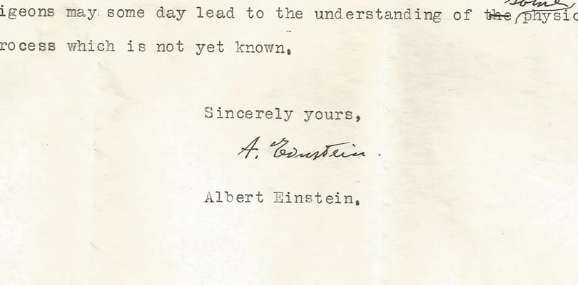 Előkerült Albert Einstein eddig nem látott levele