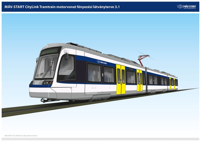 Akár így is kinézhetne a szegedi tramtrain