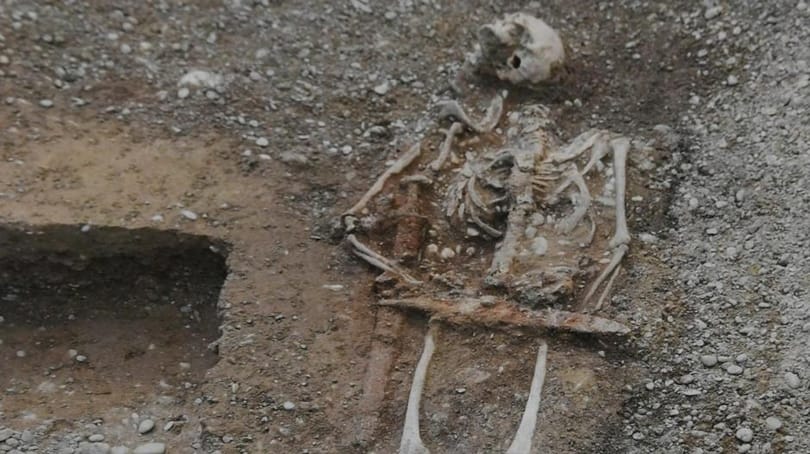 1300 éves katona érintetlen sírját találták meg a kutatók