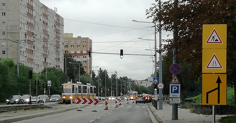A Bécsi úti dugók még hónapokig elhúzódhatnak