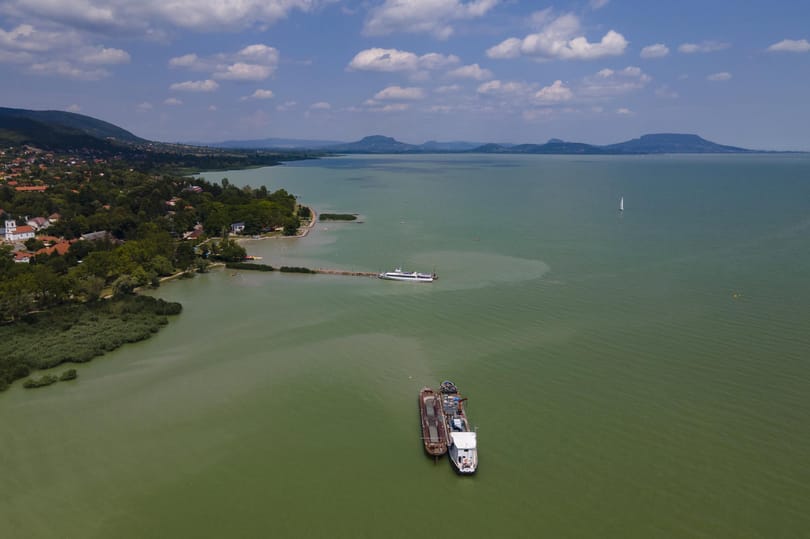 Allergiás reakciót, hasmenést okozhat a Balatonban elszaporodott kékalga