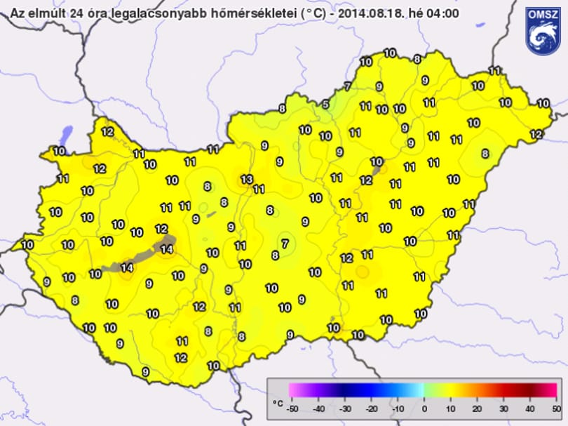 Megdőlt a hidegrekord, öt fok sem volt Nógrádban