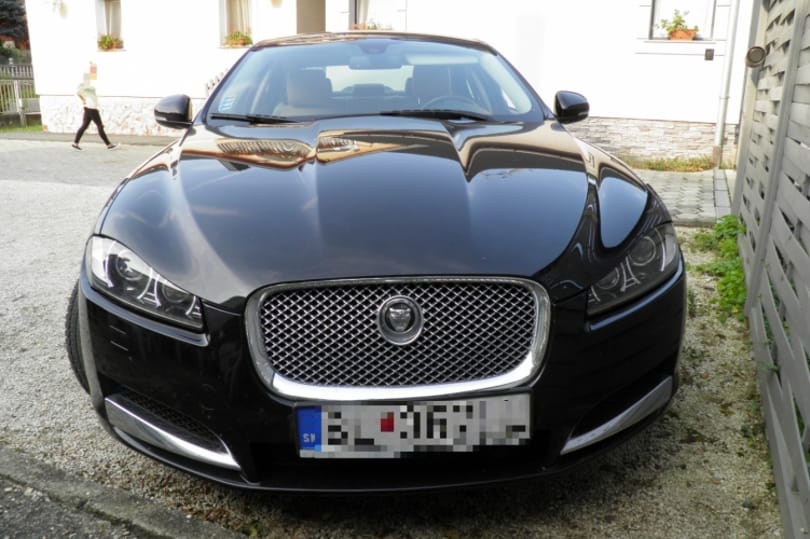 A rendőröknek is feltűnt a botfai Jaguar