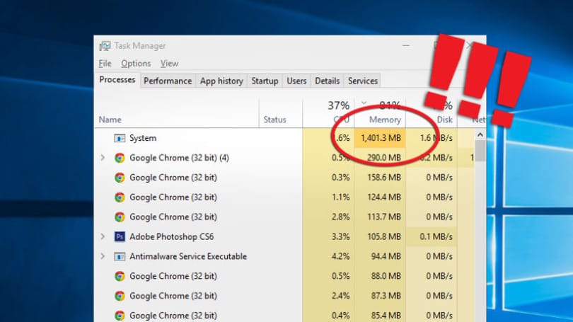 Látta már, mennyi memóriát eszik az új Windows?