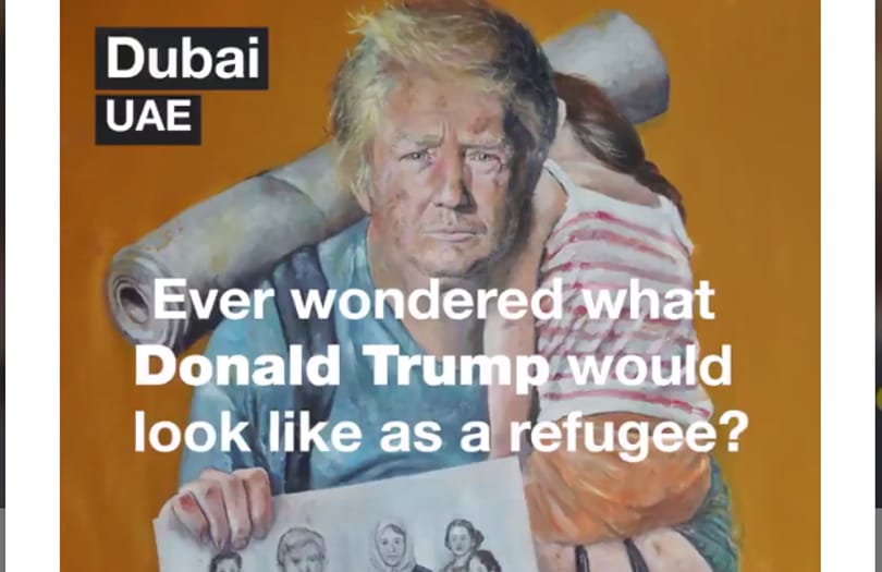 Gyermekét cipelő Trump, megfáradt Merkel, kolduló Putyin - furcsa vízióban álltak össze a világ vezetői