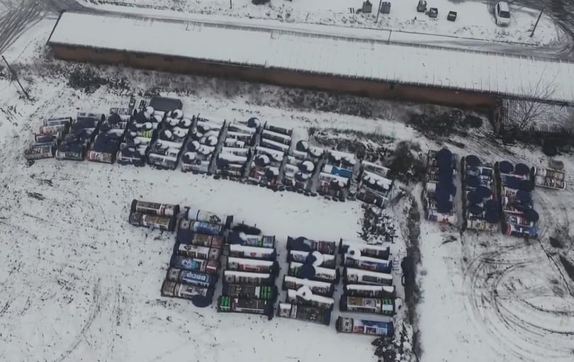 Drón találta meg a Mahir-oszlopok temetőjét