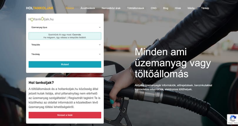 Alig tölt be a holtankoljak.hu, ahogy terjed a szóbeszéd, hogy sok kúton nincs üzemanyag [frissítve]