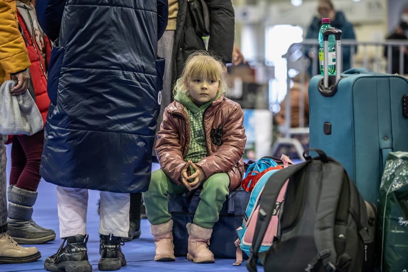 Az ukrán gyerekek több mint fele elmenekült otthonából 