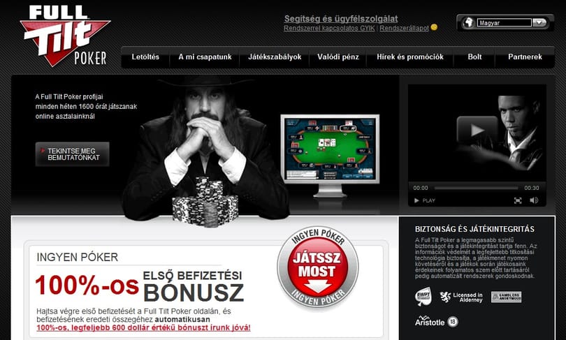 Ügyészi beadvány: a Full Tilt Poker 