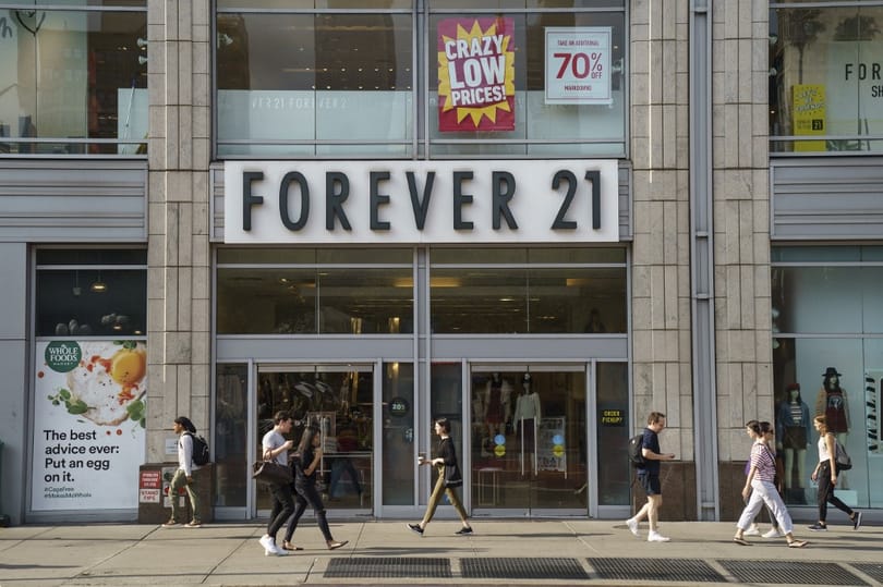 Csődvédelmet kért a Forever 21 ruhaüzletlánc