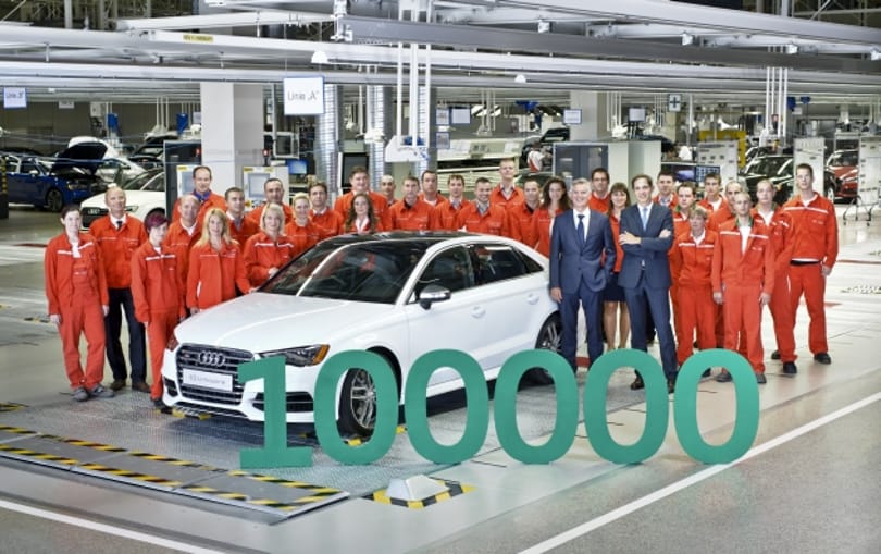 Így néz ki a százezredik új, győri Audi