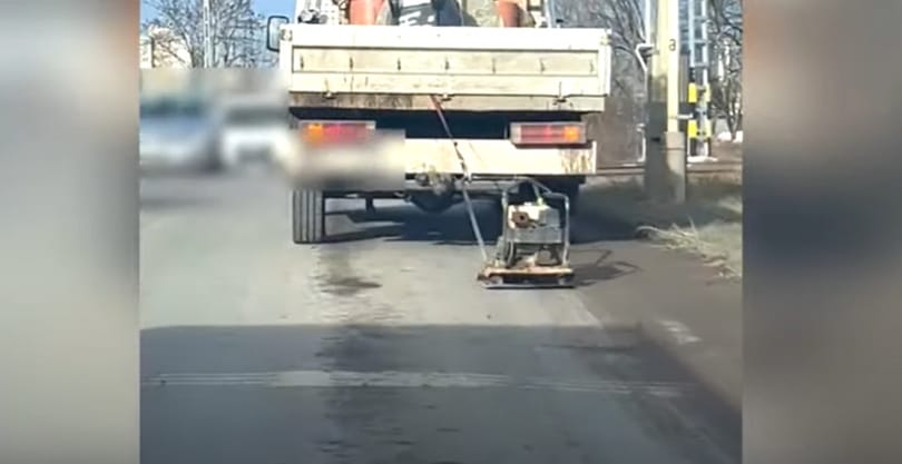 Szürreális vontatást videóztak Debrecenben – videó 