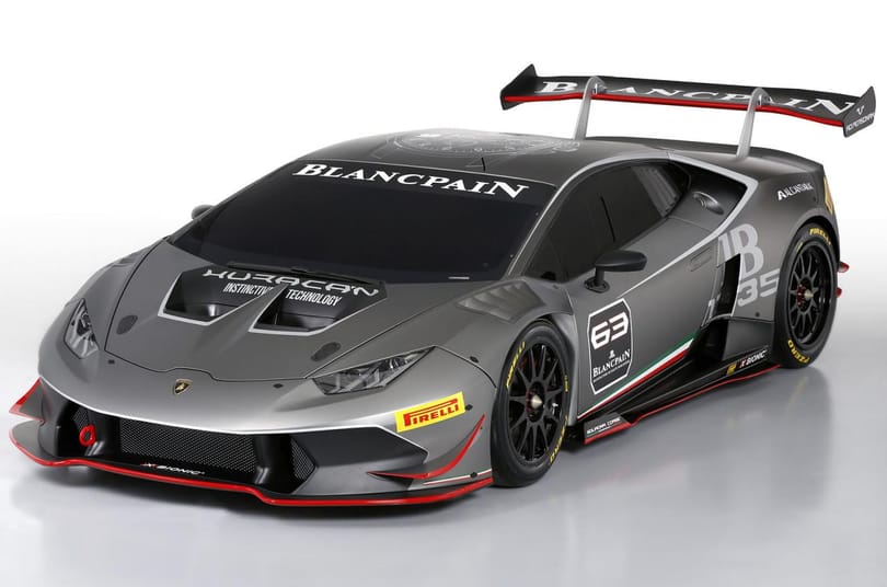 Brutális lett a Lamborghini új versenyautója