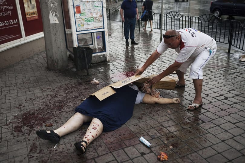Humanitárius katasztrófáról beszélnek a donyecki szakadárok