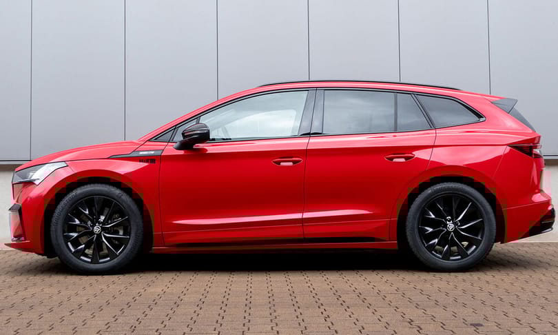 Még sportosabb lett a legerősebb Skoda villanyautó