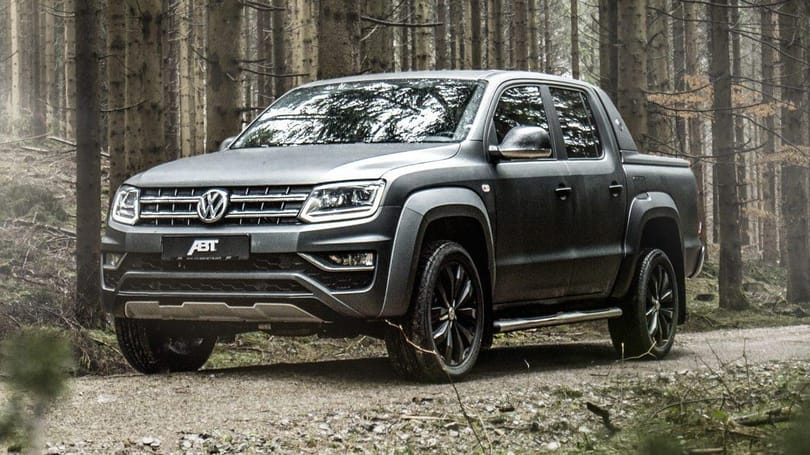 Áfamentes tuningautó egy ilyen Abt Volkswagen Amarok