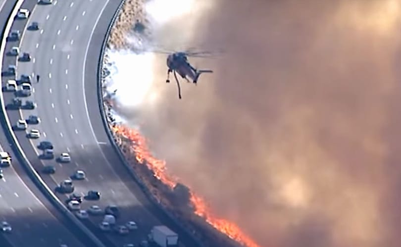 Videó: Kalifornia olyan most, mint a legdurvább katasztrófafilmek