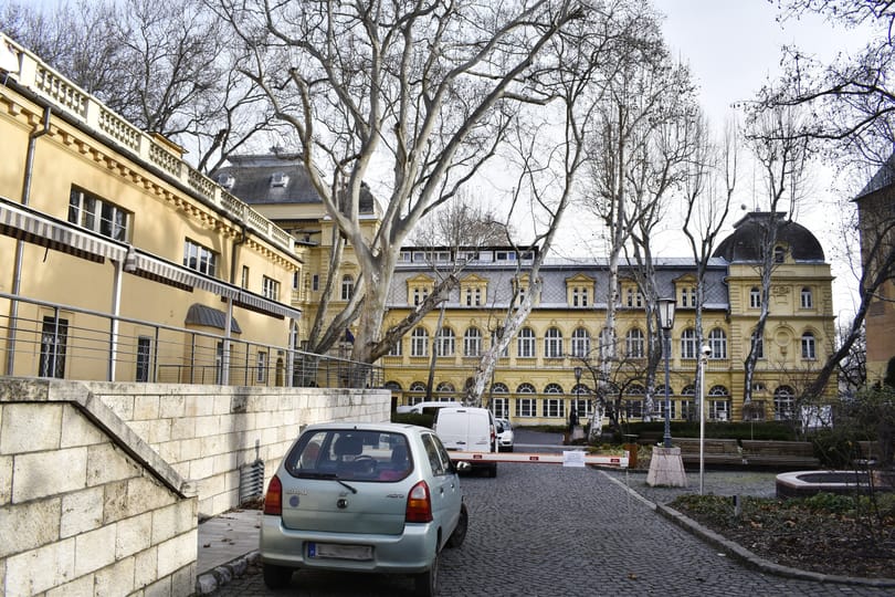 Kigyulladt egy szauna a Szent Lukács Gyógyfürdőben