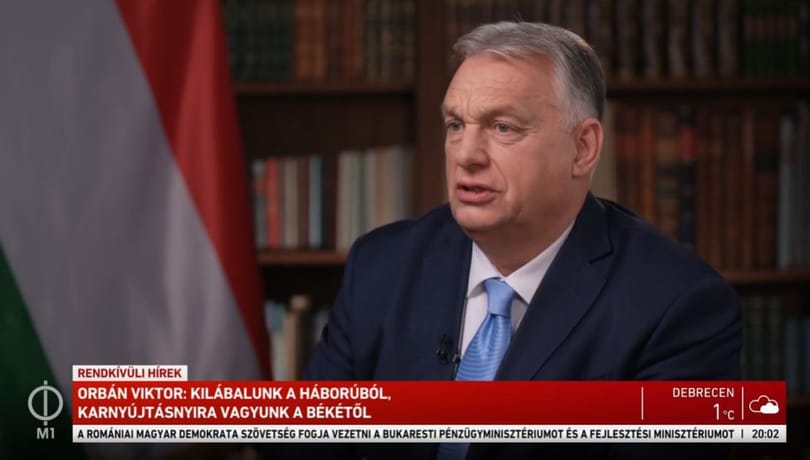 Orbán: Karnyújtásnyira vagyunk a békétől