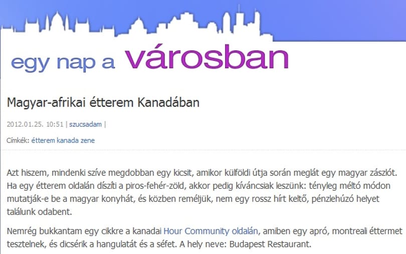 Budapestet hype-olja a Lonely Planet