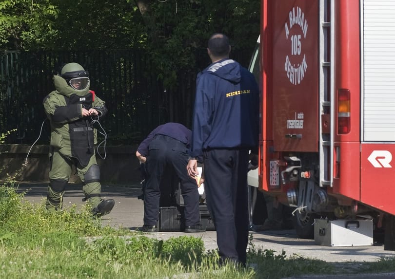 Nem bomba volt a kecskeméti parkban
